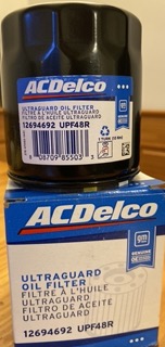 Filtro de aceite ACDelco 12694692 UPF48R Heavy Duty