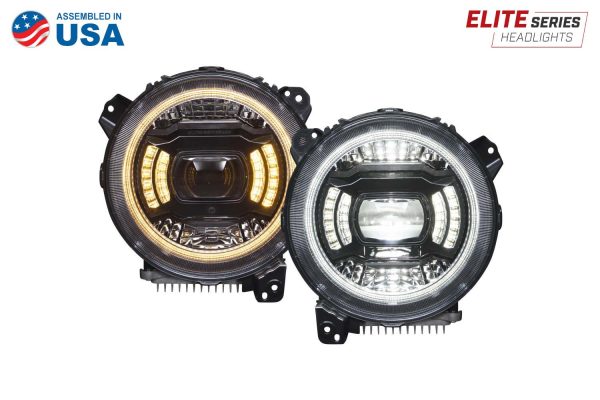 Opticos Diode Dynamics para Jeep Wrangler JL 2018-2023 Serie ELITE (Modelos Elite o Elite Max) - Imagen 2