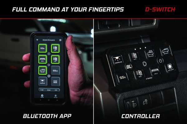 Panel de interruptores de 8 canales D-Switch de Diode Dynamics - Imagen 2