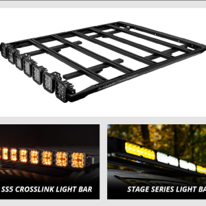Rack de Techo Kuat DEK con Iluminación Integrada Diode Dynamics – Toyota Tacoma 2005-2023